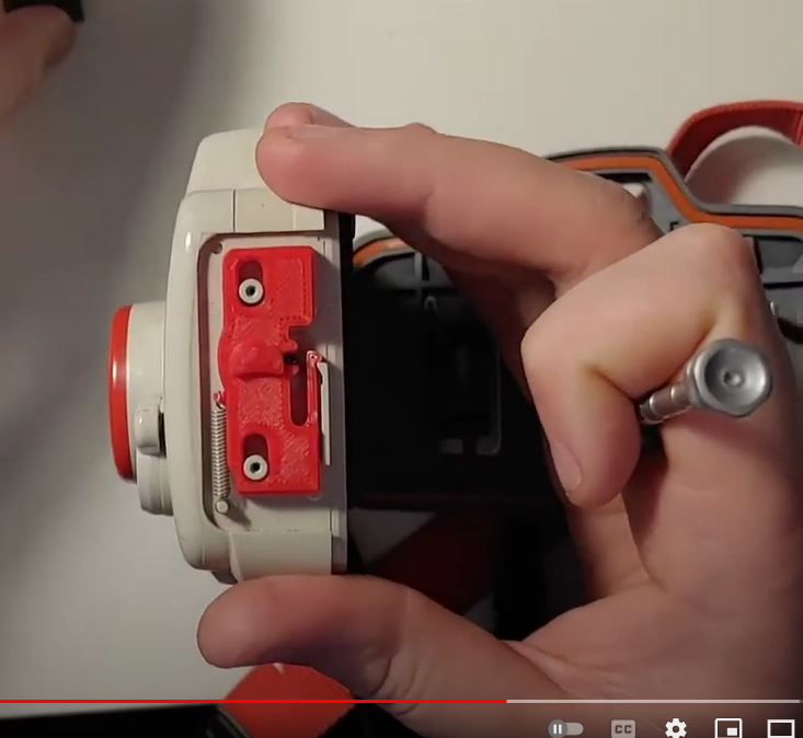 2x Ganci chiudiporta per Canon Sure Shot WP-1 / A-1 / Autoboy D5