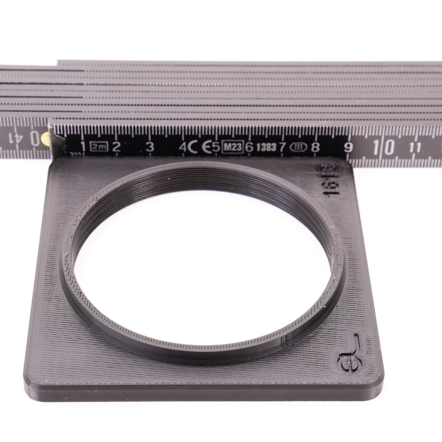 Lens board for Rollei Heidosmat 150mm on Graflex Speed Graphic 4x5