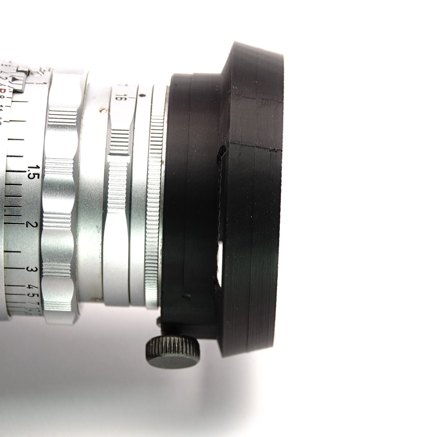 Gegenlichtblende & 52mm Filteradapter für Leica Summicron, Summaron, Summitar