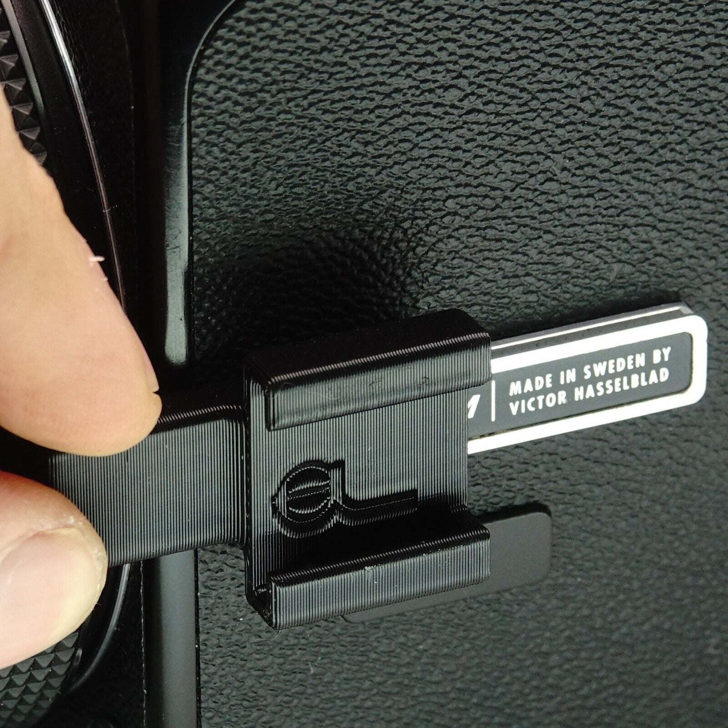 Adattatore per slitta flash per Hasselblad 500C/M e fotocamere T-Rail (slitta ISO)