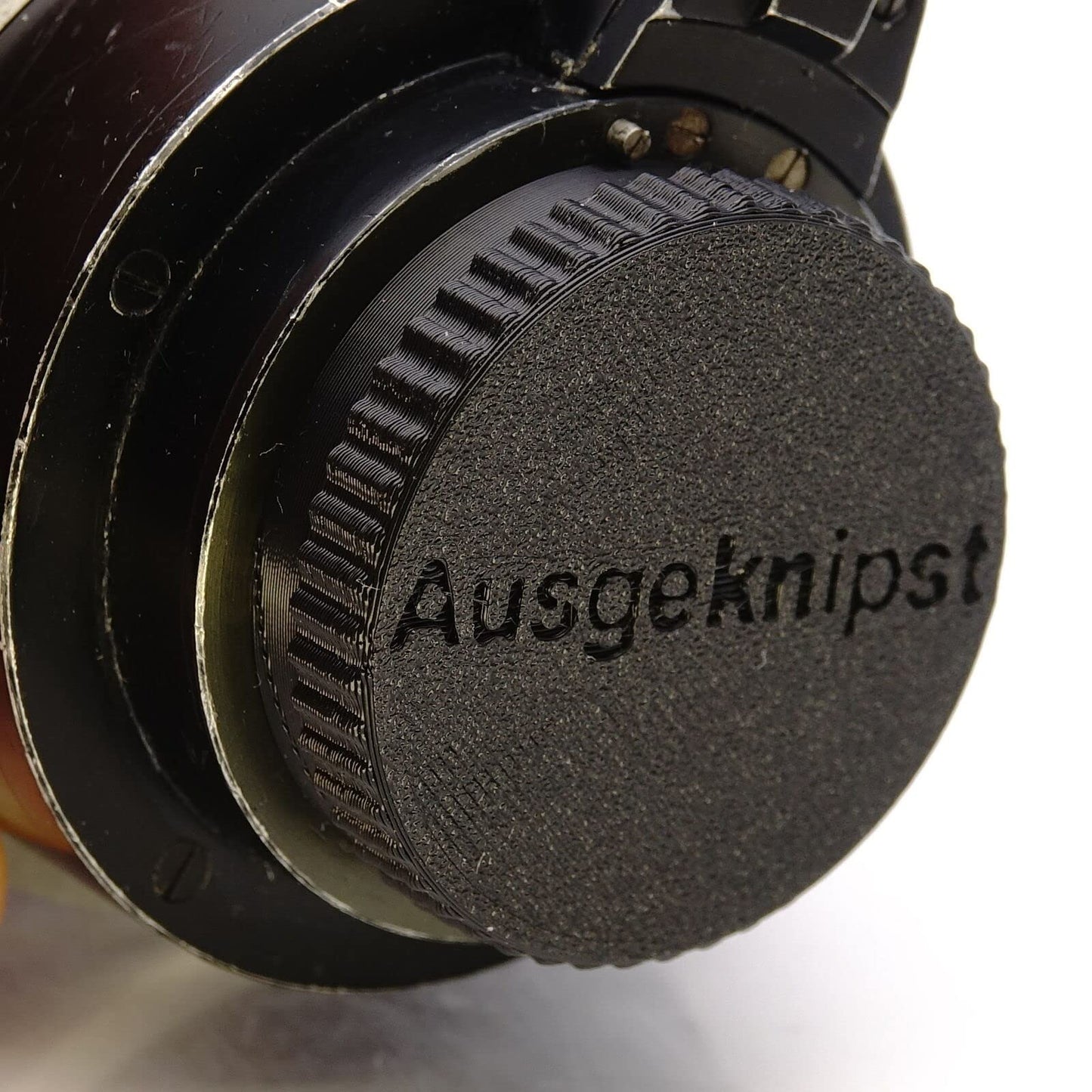 Cache arrière de baïonnette Exakta / Exa pour objectifs (Varex, Exa, Topcon)