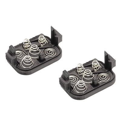 Battery compartment cover V2 Carbon-PETG for Minolta XM Motor, XK Motor