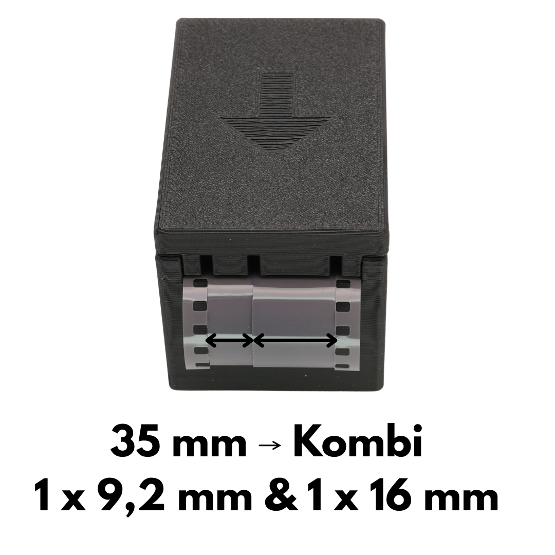 Cortadora de película 9,2 mm para cámaras Minox 8x11 (de 35 mm/120/16 mm)