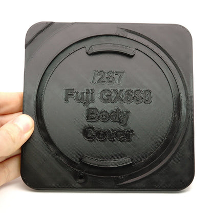 Back cover for Fujifilm GX680 I, II, III & S