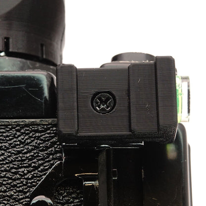 90° Wasserwaage für seitlichen Zubehörschuh für Yashica Mat 124, Rolleiflex & Mamiya RB67