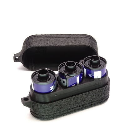 Filmdose 3-fach oder 5-fach für 35mm Kleinbildfilm (Kodak, Fuji, Ilford)