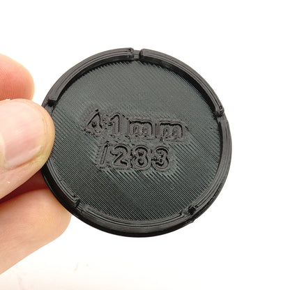 Bouchon d'objectif 41mm pour Zeiss Tessar 50mm (Contaflex)