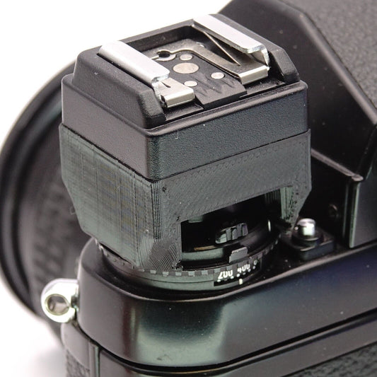 Adaptateur flash sabot froid avec câble PC pour Nikon F3, Canon F-1