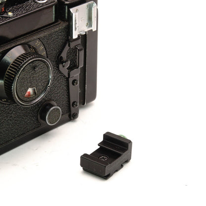90° Wasserwaage für seitlichen Zubehörschuh für Yashica Mat 124, Rolleiflex & Mamiya RB67
