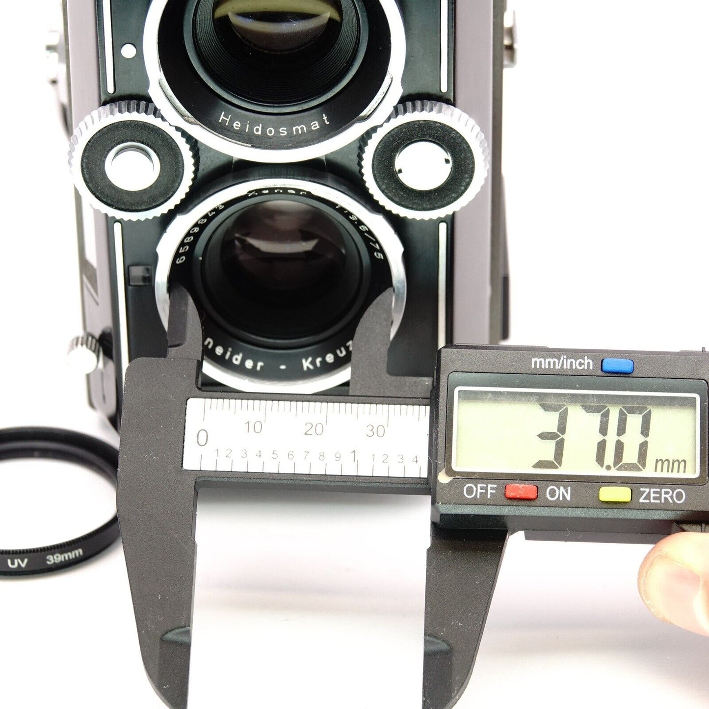 Adattatore filtro Bay II a 39mm per Rolleiflex 3.5F, 3.5E e Rollei Magic