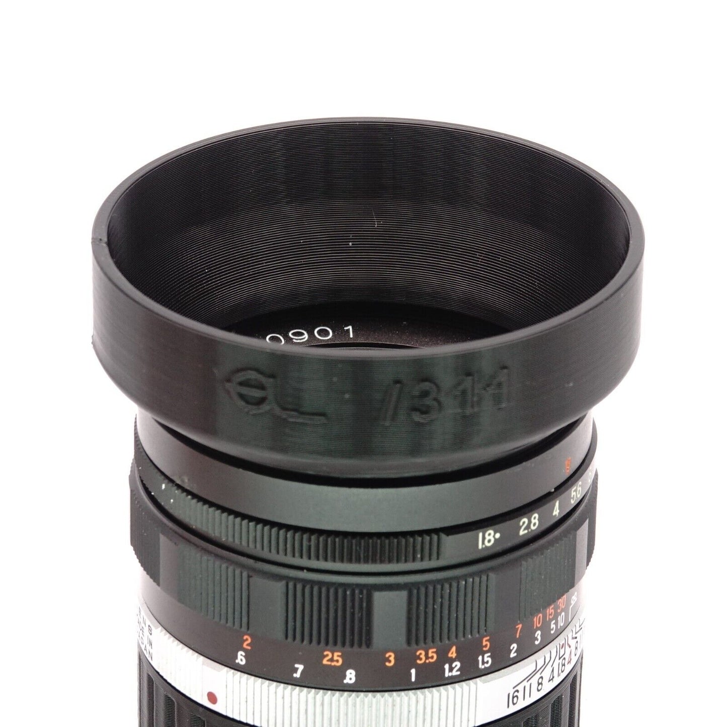 Lens hood Ø55mm for Konica Hexanon, Minolta Rokkor, Canon FD