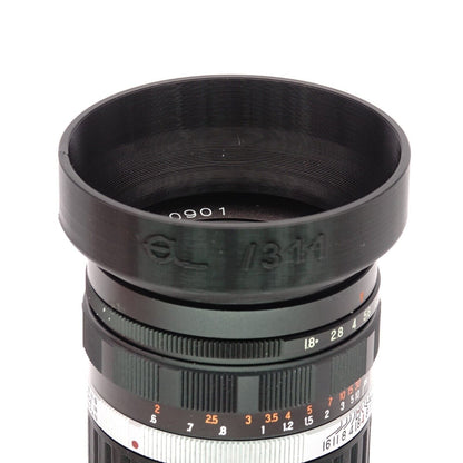 Lens hood Ø55mm for Konica Hexanon, Minolta Rokkor, Canon FD