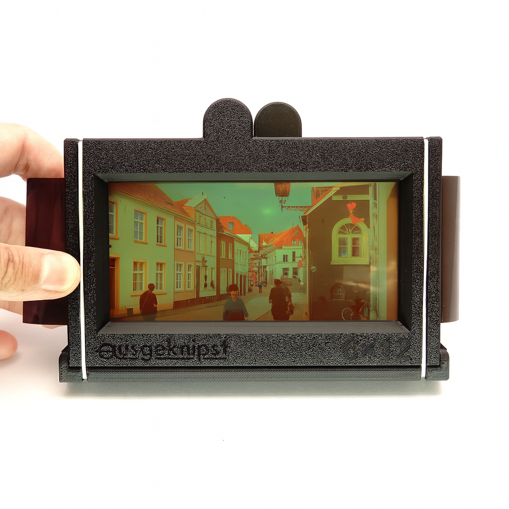 Porte-film 6x12 Panorama pour Holga 120 WPC et Horseman SW612