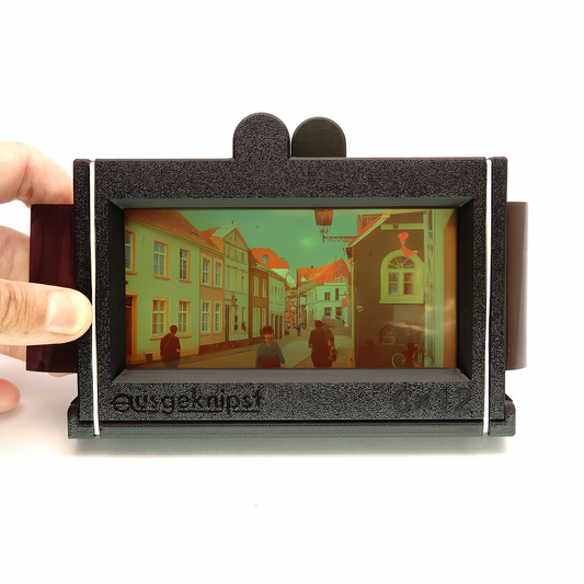 Filmhalter 6x12 Panorama für Holga 120 WPC & Horseman SW612