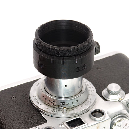 VALOO parasol con control de diafragma para Leica Elmar 5cm f/3.5