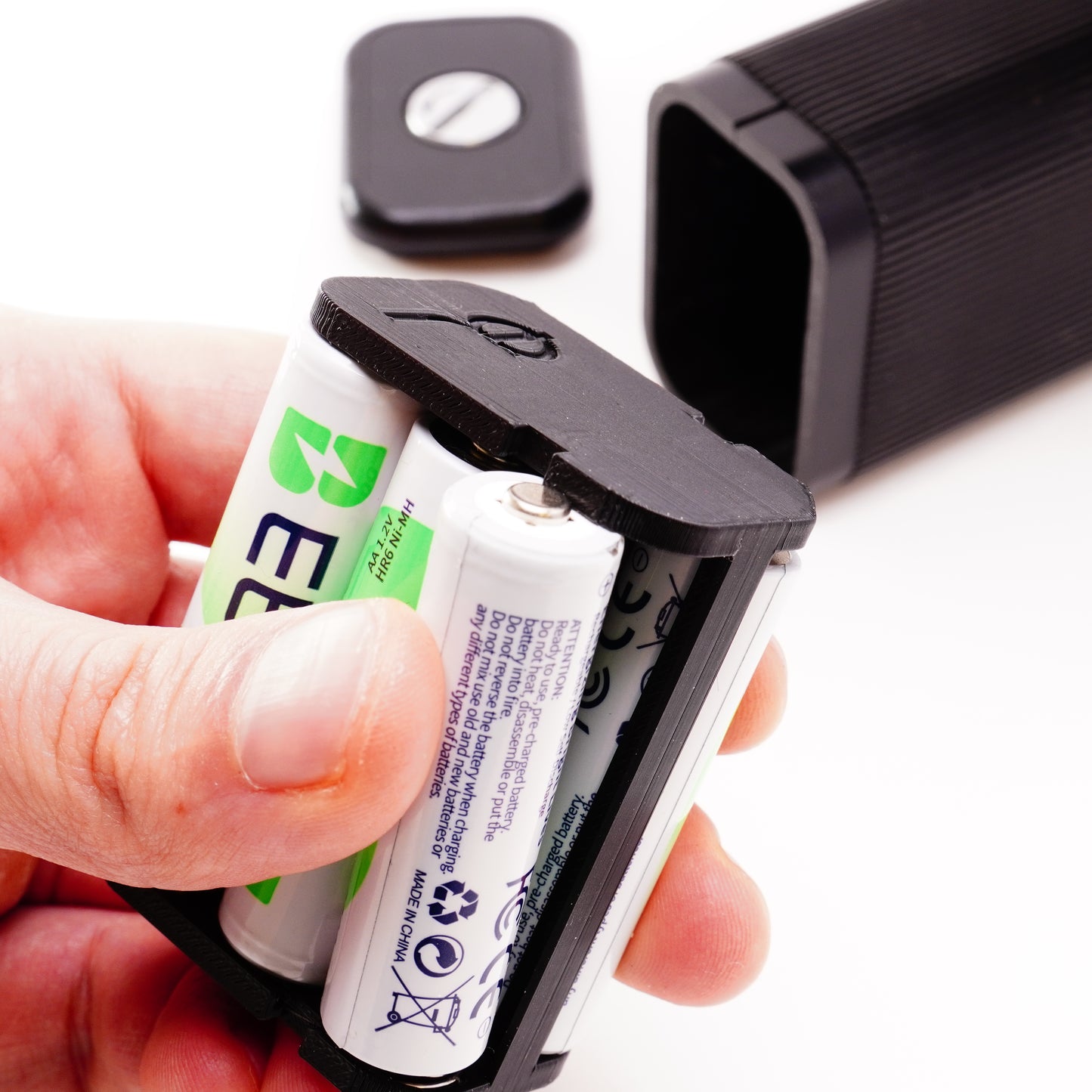 Batterieadapter für Beaulieu 6008 / 7008 / 9008 (AA-Zellen)