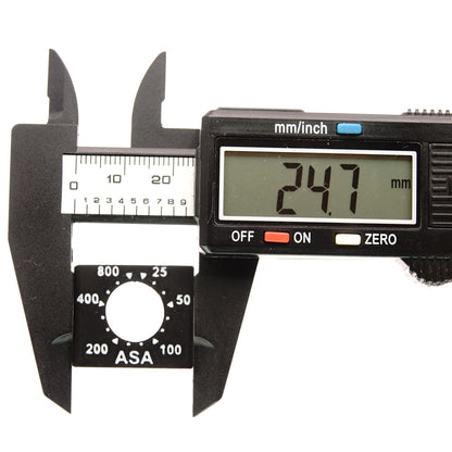 Targhetta ISO di ricambio (2 pezzi) per Minox 35 GT, GL, ML & EL