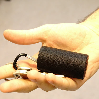 Llavero de bote de película de 35mm con mosquetón para Kodak, Fuji, Ilford y más