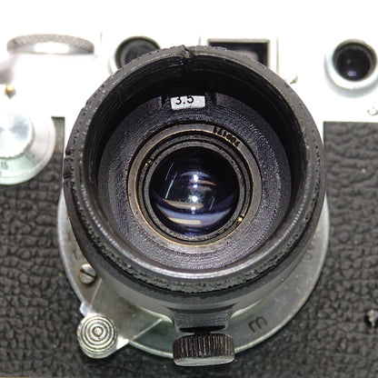 VALOO parasol con control de diafragma para Leica Elmar 5cm f/3.5