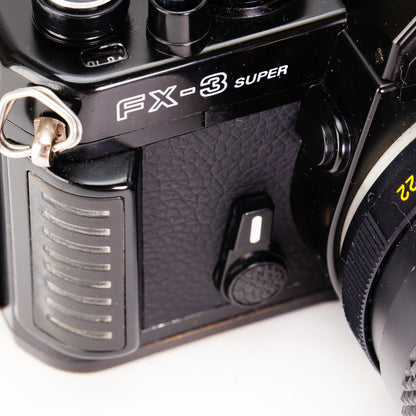 Leder-Set für Yashica FX-3 Super / FX-3 Super 2000 / FX-7 Super