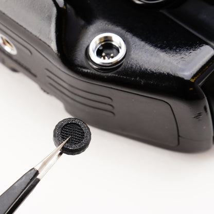 Nikon Classic Cover Set: 2-Pin Remote & PC-Sync Abdeckkappen (F4, F3, MD-4, F801)