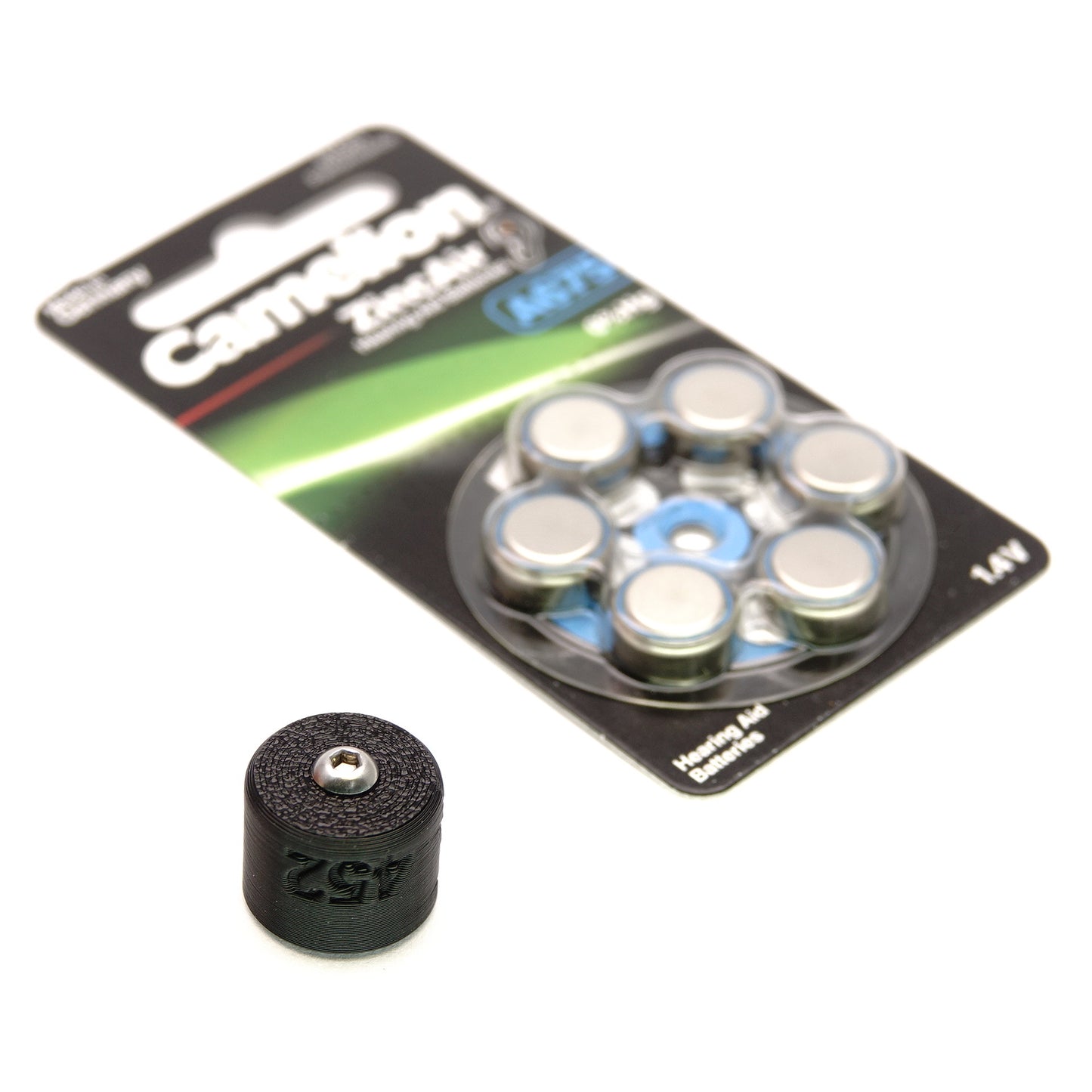 PX14 Batterieadapter (2x 675 Zink-Luft) für Nikon Zoom 8, Fujica P2 & Konica S