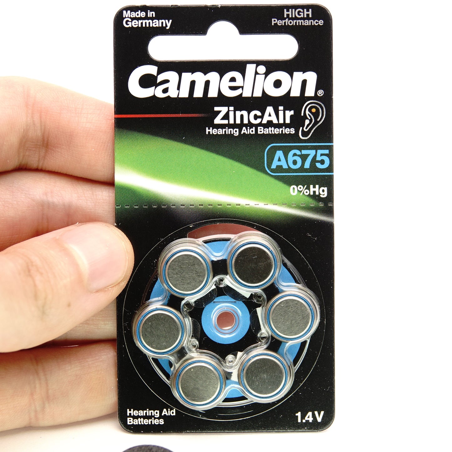 PX14 Batterieadapter (2x 675 Zink-Luft) für Nikon Zoom 8, Fujica P2 & Konica S