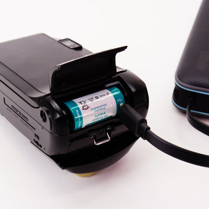 CR123A Akku 3.0V USB-C für Contax T2, Yashica T4, Mju-II, Nikon 35Ti