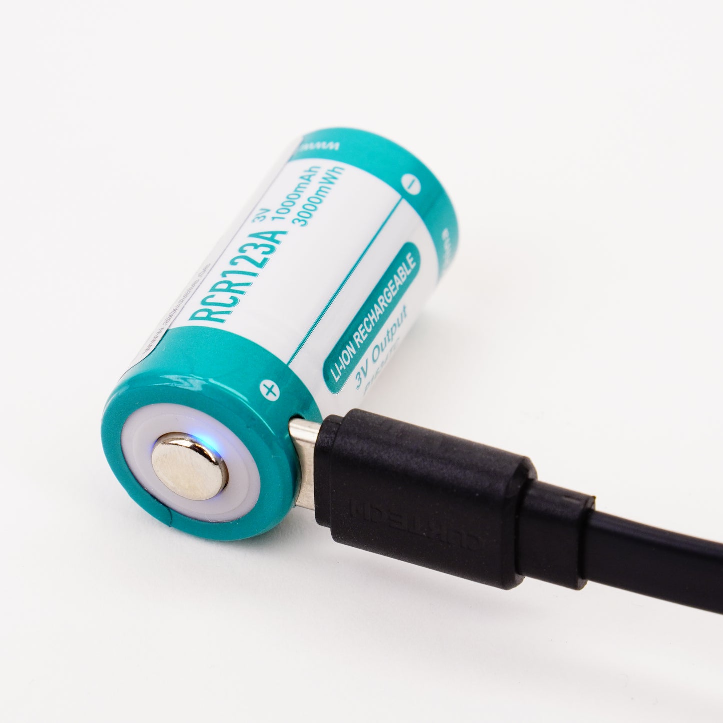 CR123A Akku 3.0V USB-C für Contax T2, Yashica T4, Mju-II, Nikon 35Ti