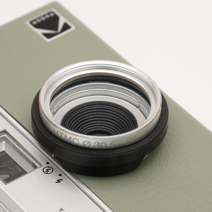 Copriobiettivo, adattatore per filtri e protezione per otturatore per Kodak Ektar H35