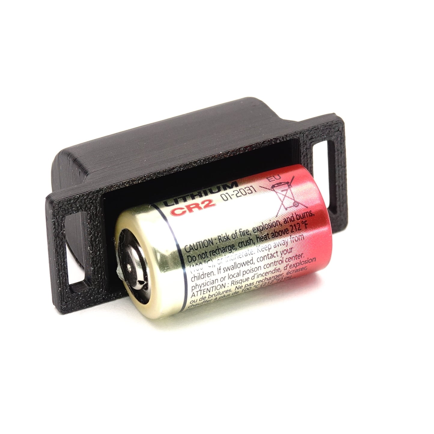 Porta baterías CR2 para correa de cámara para Pentax 17, Rollei 35 AF