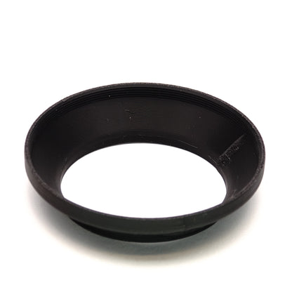 Lens hood for 50mm lenses with Ø49mm filter thread
