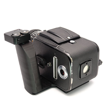 Empuñadura en L con Arca Swiss y compartimento para Darkslide para Hasselblad 500C/M, 503CW