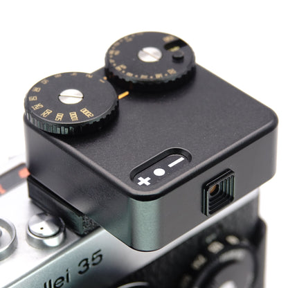 Cold shoe adapter self-adhesive for Olympus Pen F, Rollei 35 & universal