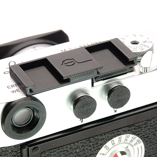 Doppel Kaltschuh Adapter für Belichtungsmesser und ext. Sucher