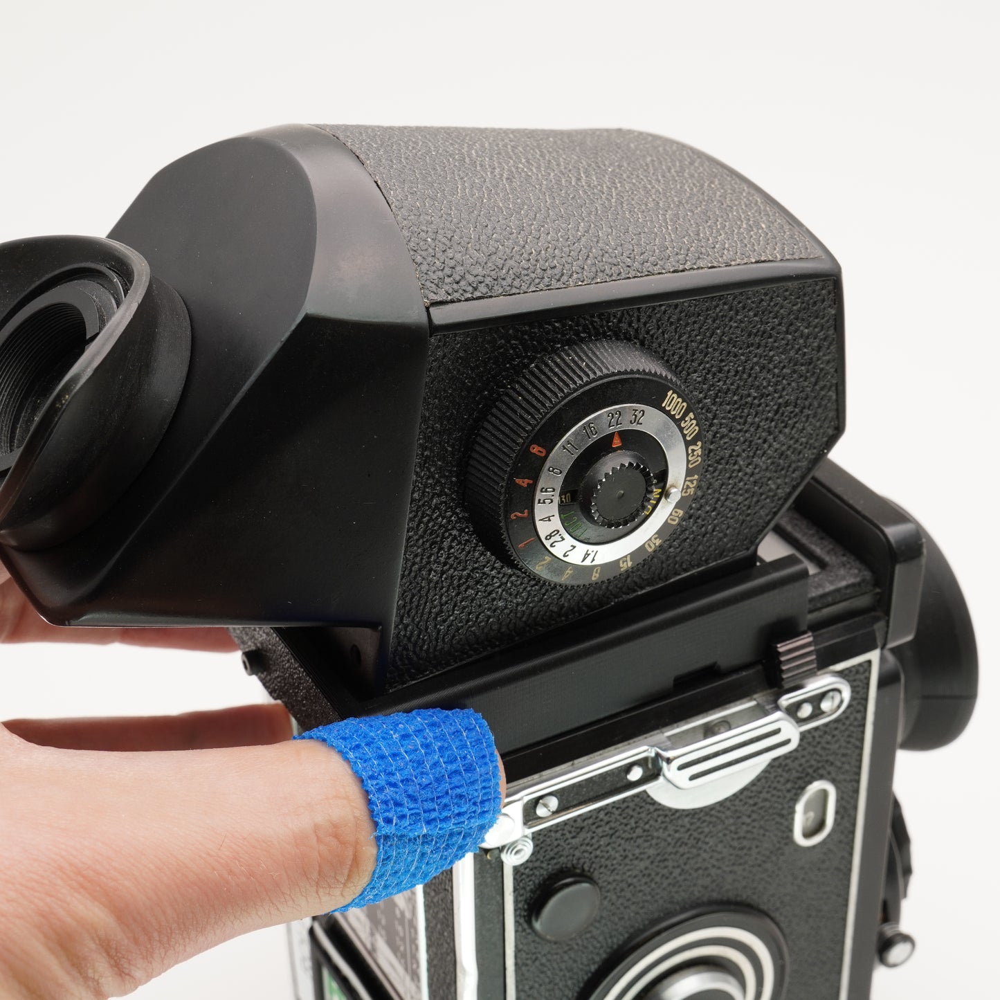 Sucheradapter Kiev 88 & Hasselblad für Rolleiflex TLR 2.8F / 3.5F