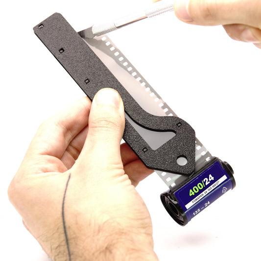 Taglierina per pellicola ABLON modello per Leica Barnack, IIIf, IIIg, Zorki