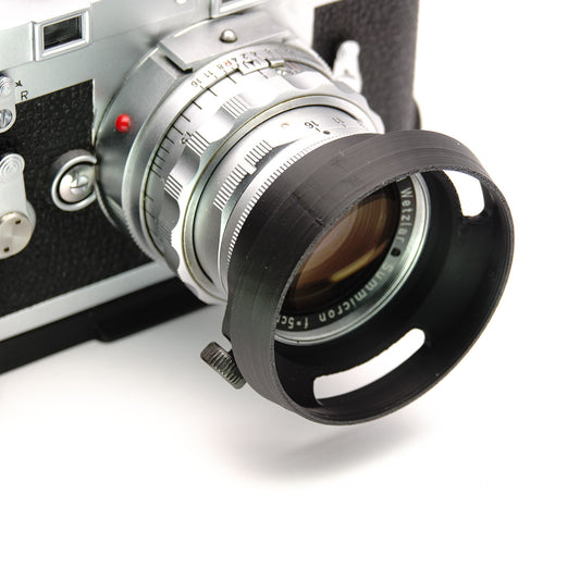 Lens hood & 52mm filter adapter for Leica Summicron, Summaron, Summitar