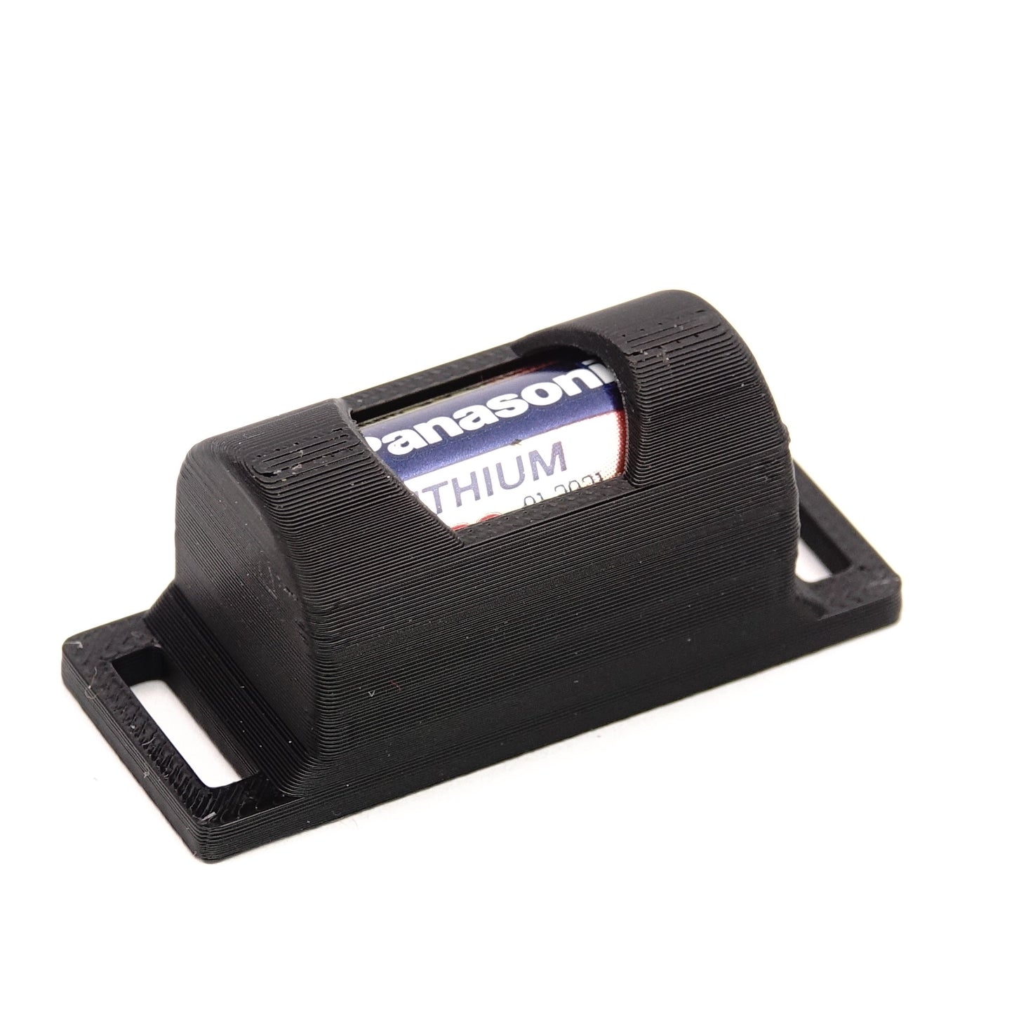 Porta baterías CR2 para correa de cámara para Pentax 17, Rollei 35 AF