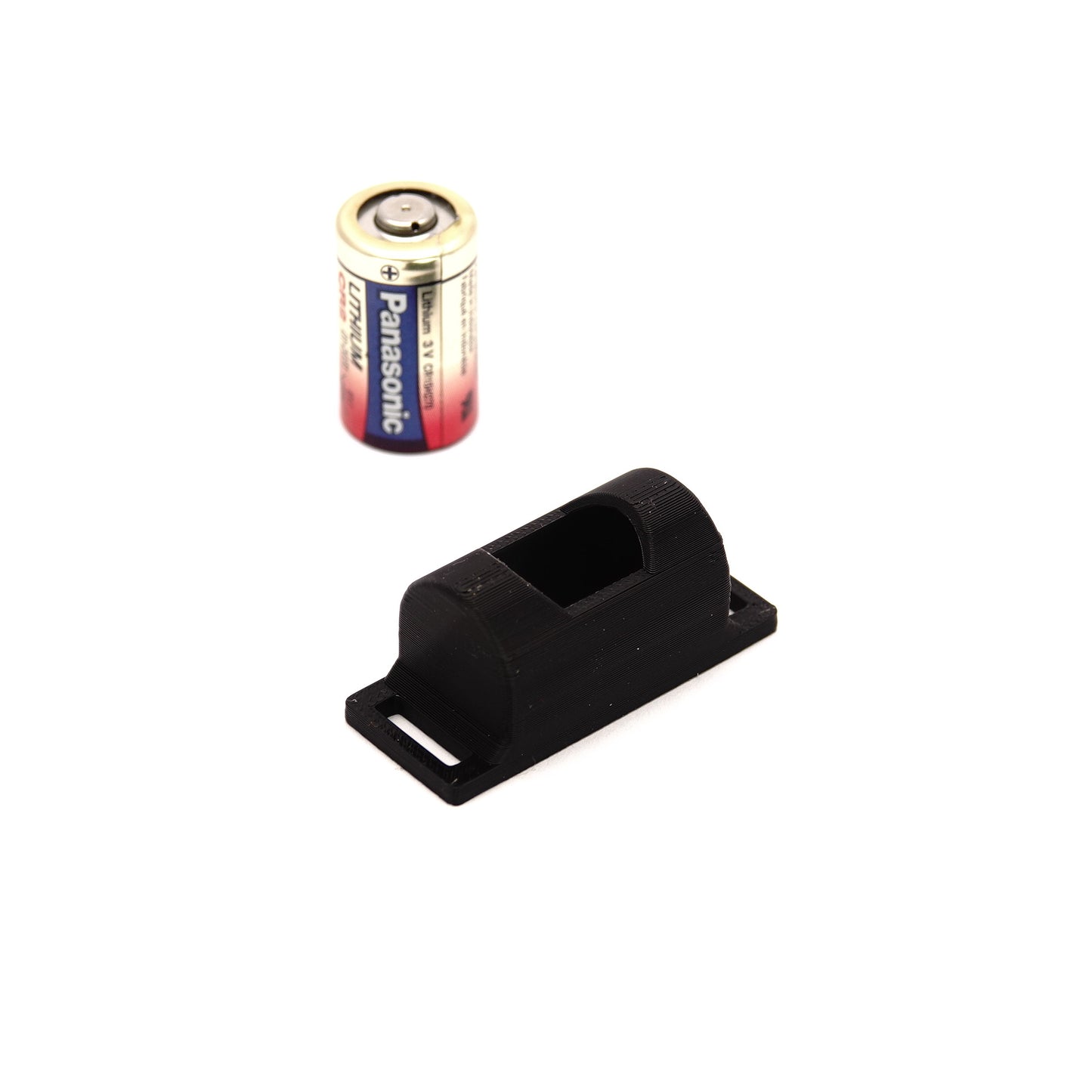 Porta baterías CR2 para correa de cámara para Pentax 17, Rollei 35 AF