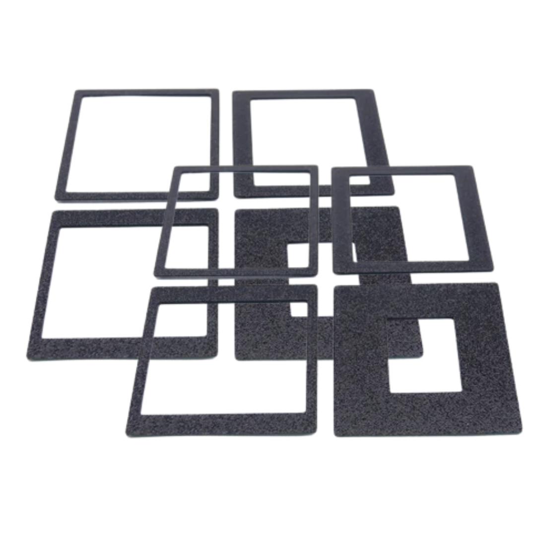 Negativmasken Set 35mm-6x7 für Durst M605, M601, M670 Unineg