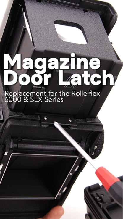 Cierre de pestillo para Rolleiflex SLX, 6006, 6008 y serie 6000