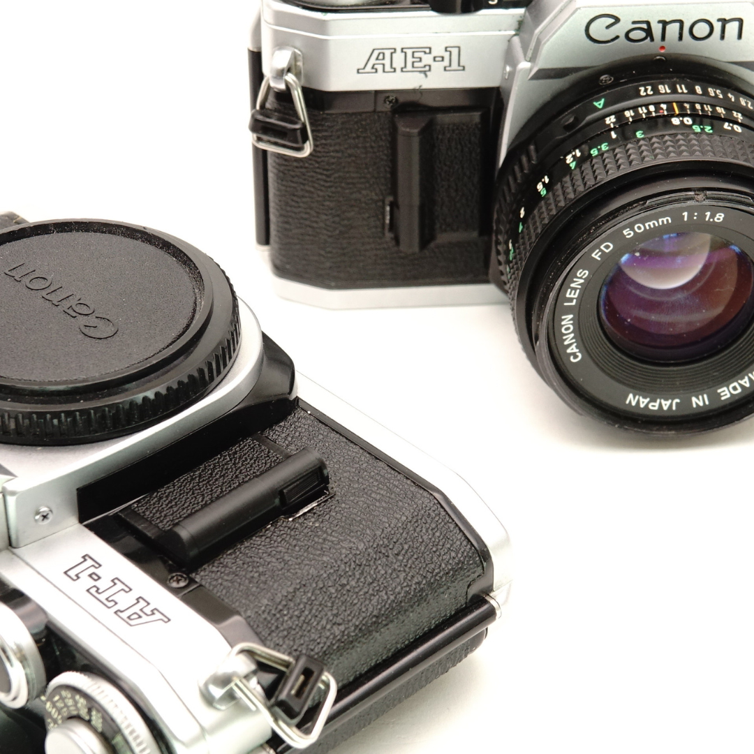 Couvercle de compartiment à piles V2 (lot de 2) pour Canon AE-1, A-1, AE-1 Program