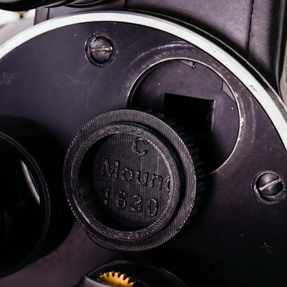 Copriottica C-Mount per Bolex, Beaulieu e Canon Scoopic