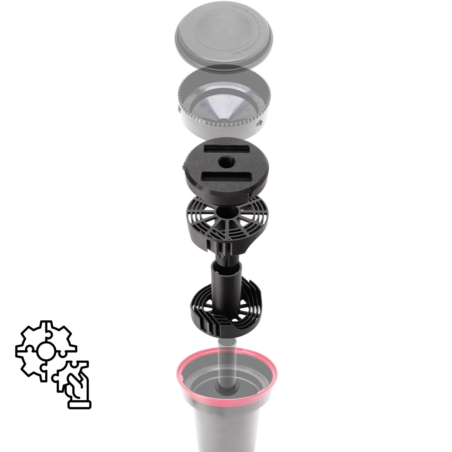 Bobine de développement 4x5" Intrepid / Graflex / Linhof MK2