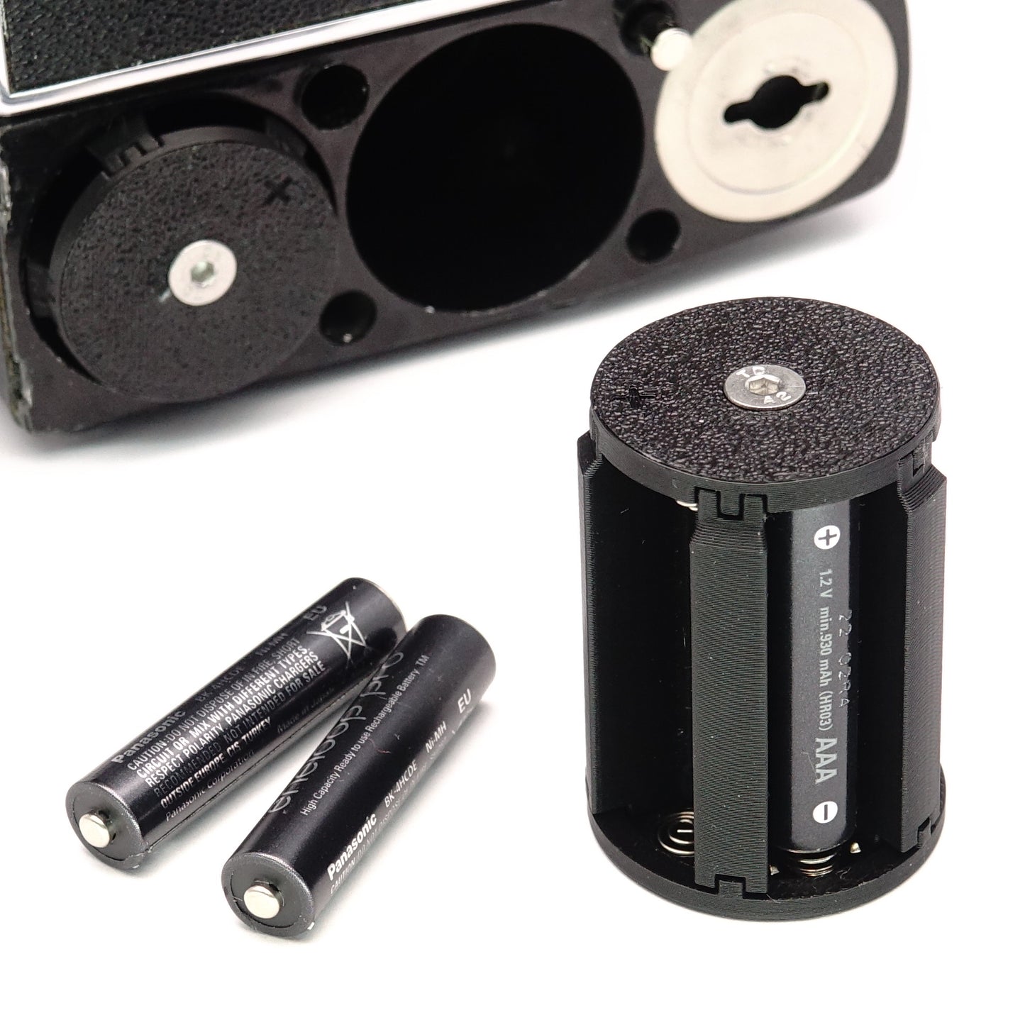 Battery adapter (5x AAA) for Hasselblad 500 EL, EL/M & ELX