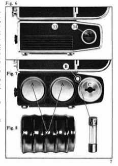 Battery adapter (5x AAA) for Hasselblad 500 EL, EL/M & ELX