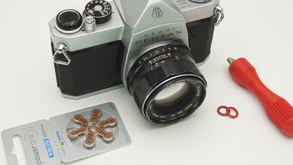 Ensemble d'adaptateurs de pile PX400 pour Pentax Spotmatic SP et Fujica ST