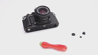 Couvercles de protection (AE, rembobineur, rembobinage) pour Canon New F-1