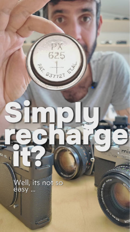 Adaptador de batería universal PX625 MR9 de repuesto – Compatible con Canonet, Nikon F, Yashica Mat y Praktica